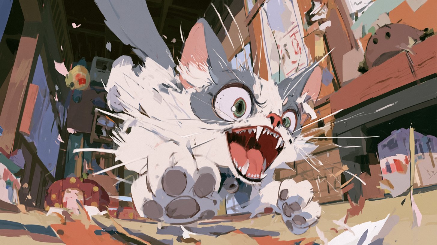 Image1 · Midjourney v8.2 猫咪参考图
