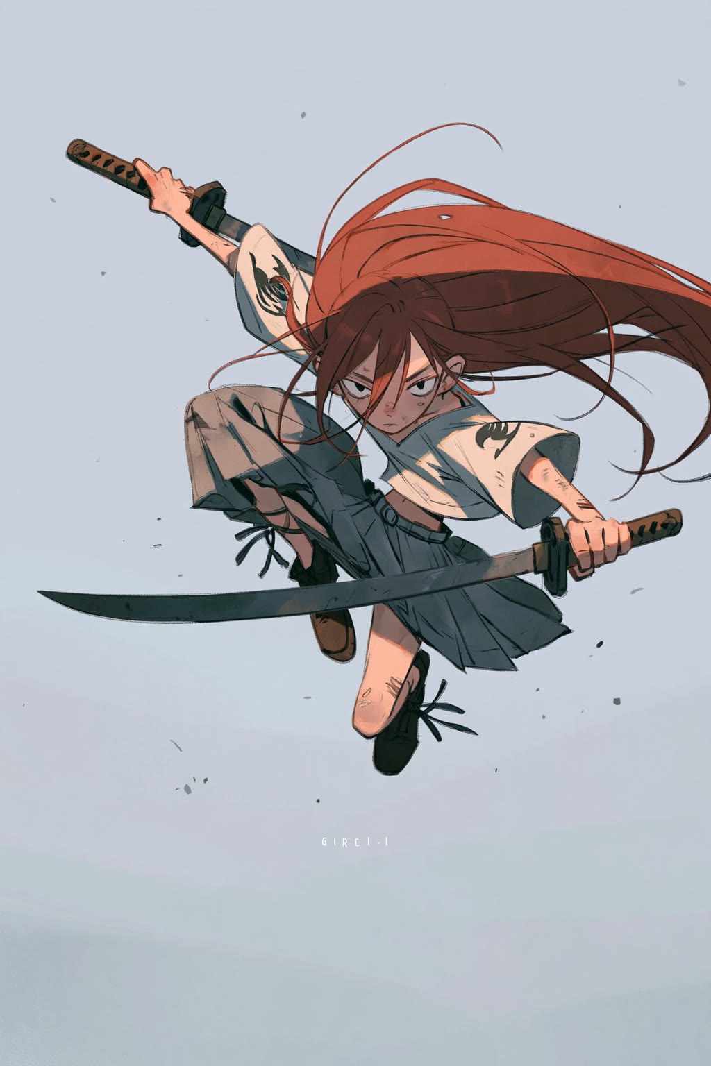 @[char1 ref] · Erza（红发双刀）