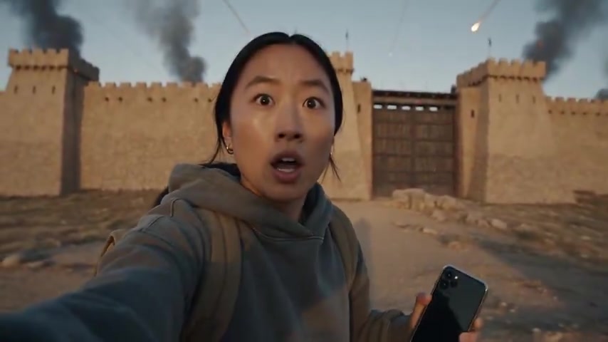 开场穿越自拍