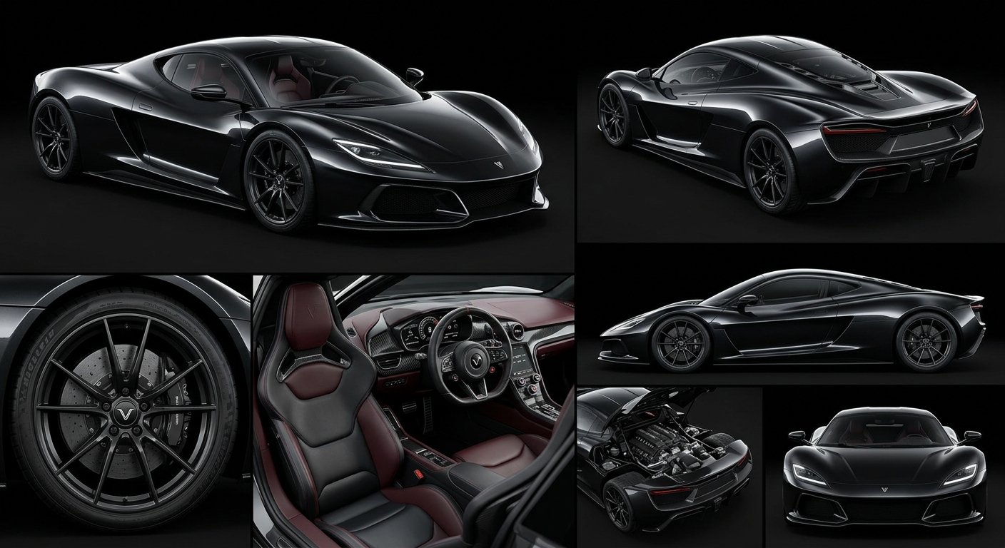 BLACK VANTA R1 超跑设定图