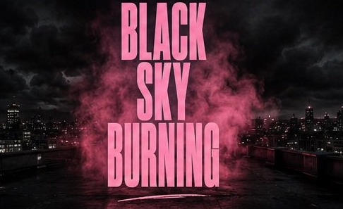 歌词场景图 · BLACK SKY BURNING