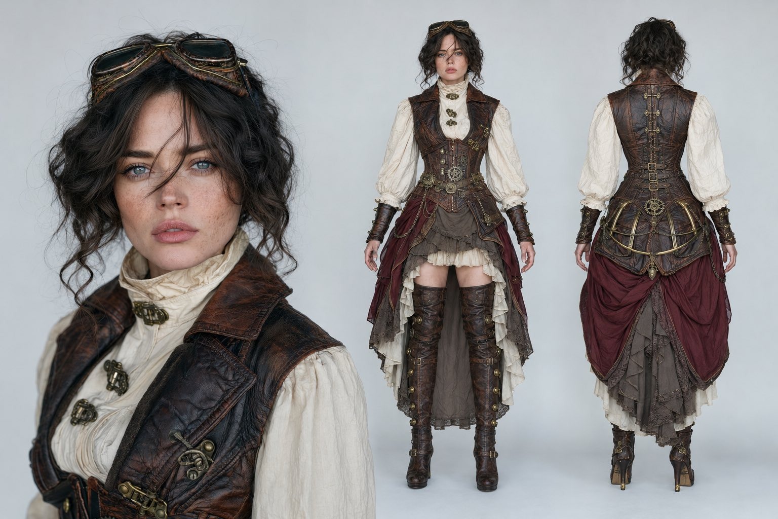 @[Image 1] · 女主 Nastassia 设定图