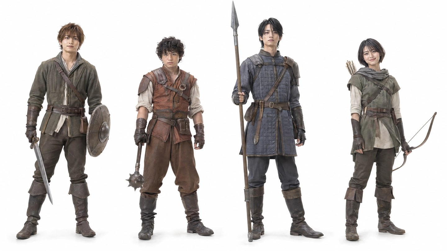 @Character5 · 四人辅助小队